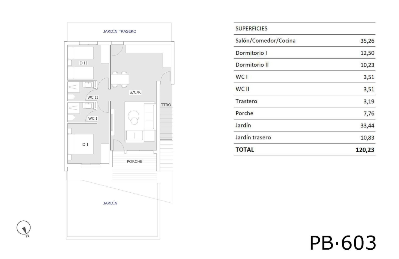 New Build · Bungalow · San Miguel de Salinas · Pueblo