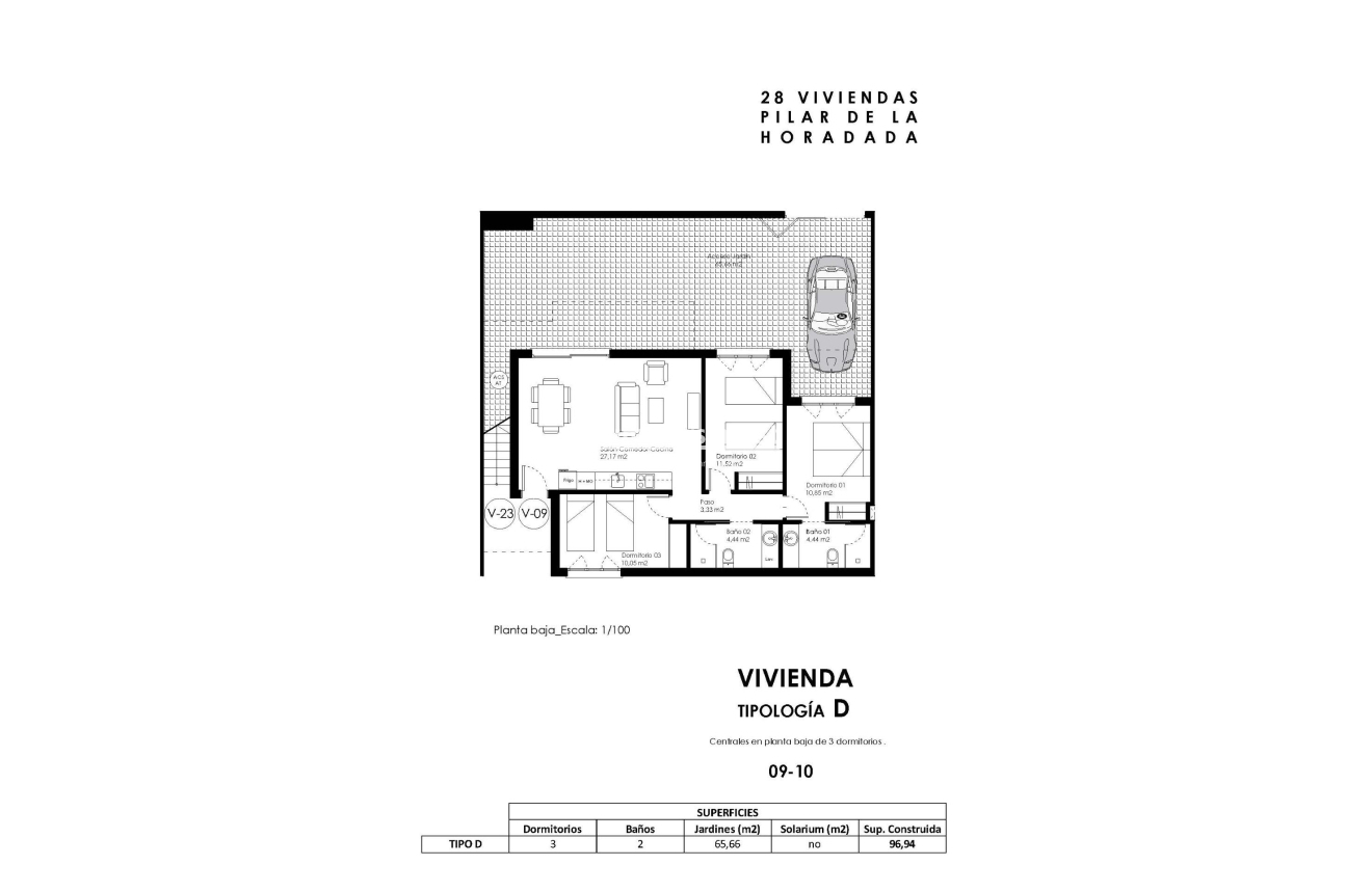 Nieuwbouw Woningen · Bungalow · Pilar de la Horadada · pueblo