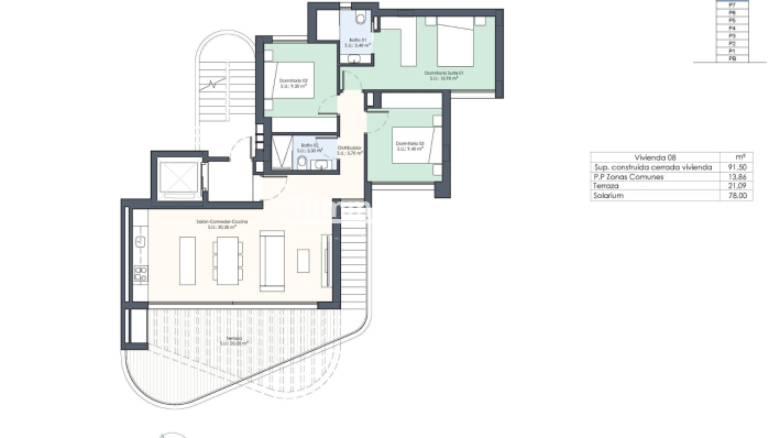 Nieuwbouw Woningen · Penthouse · Guardamar del Segura · Avenida del Puerto
