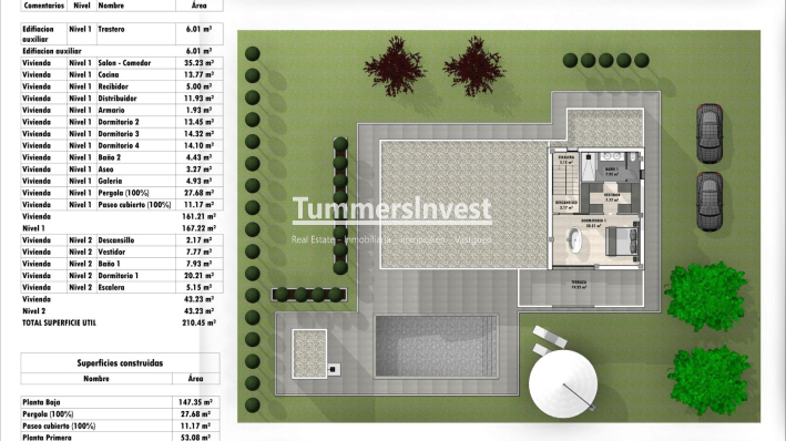 New Build · Villa · Aspe · Poligono 19