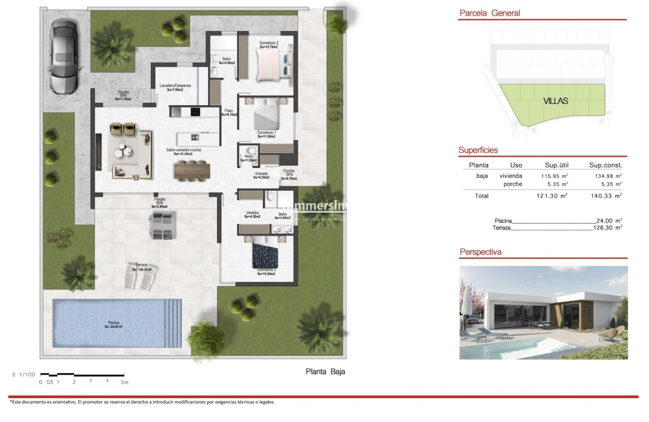 New Build · Villa · Banos y Mendigo · Altaona Golf And Country Village