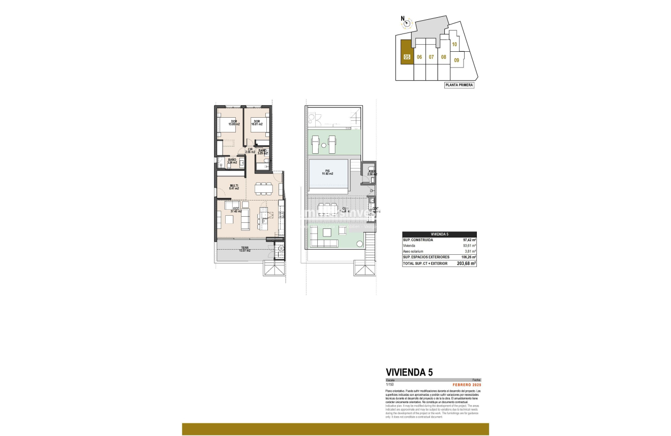 Neue Gebäude · Bungalow · Pilar de la Horadada · parques de Andromeda