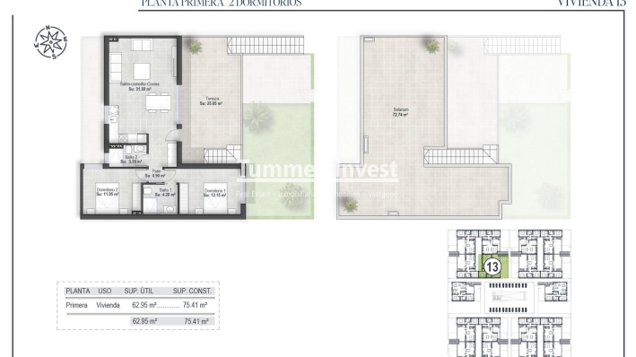 Obra nueva · Bungalow · Alhama De Murcia · Condado De Alhama