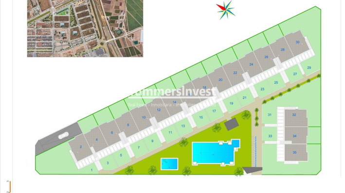 Nieuwbouw Woningen · Bungalow · Pilar de la Horadada · pueblo