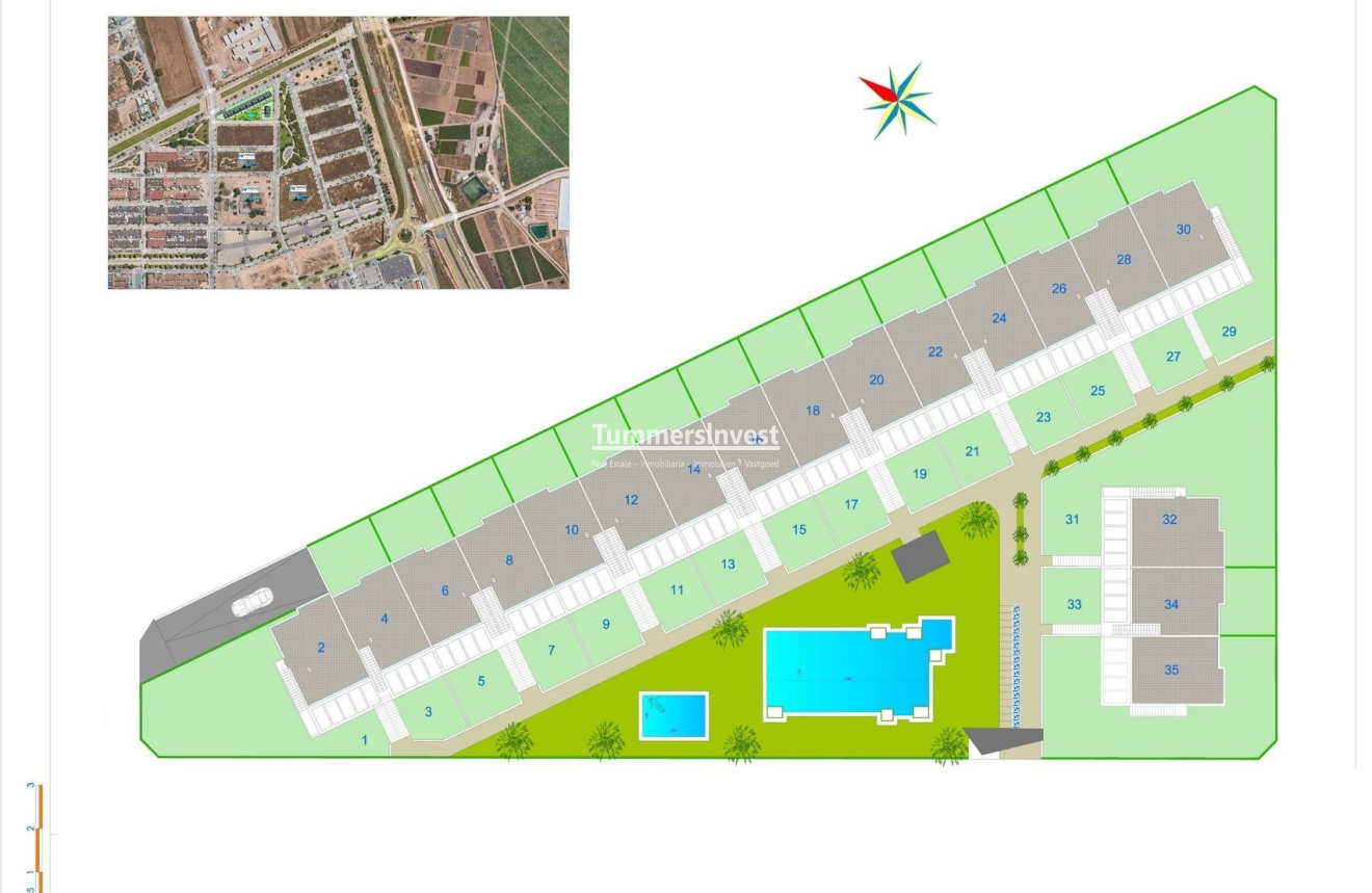 Nieuwbouw Woningen · Bungalow · Pilar de la Horadada · pueblo
