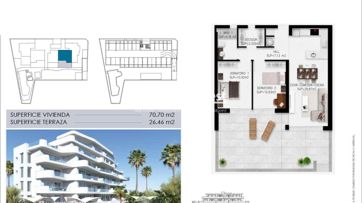 Obra nueva · Apartment · Pilar de la Horadada · Mil Palmeras