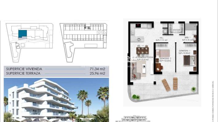 New Build · Apartment · Pilar de la Horadada · Mil Palmeras