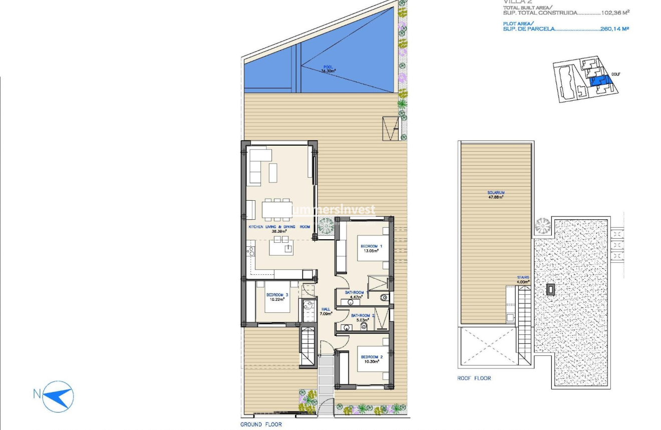 Nieuwbouw Woningen · Villa · Los Alcazares · Serena Golf