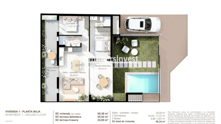 New Build · Bungalow · San Pedro del Pinatar · Lo Pagan