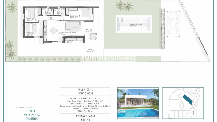 Obra nueva · Villa · Vera · Pueblo Salinas