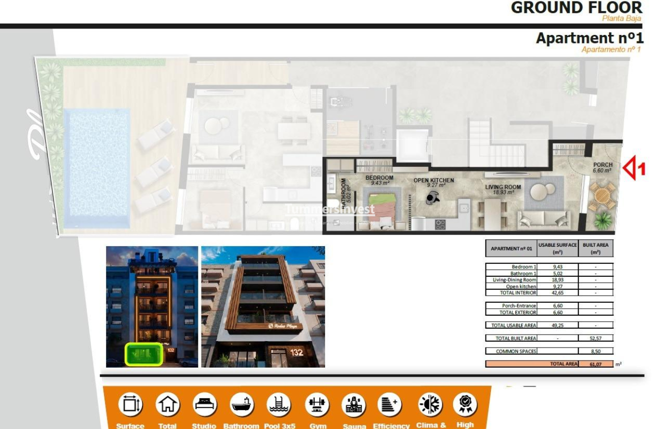 Nieuwbouw Woningen · Apartment · Torrevieja · Playa de El Cura