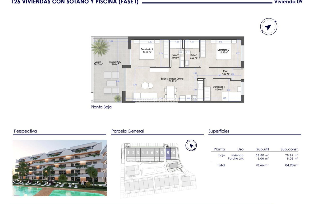 Nieuwbouw Woningen · Apartment · San Javier · Santiago De La Ribera