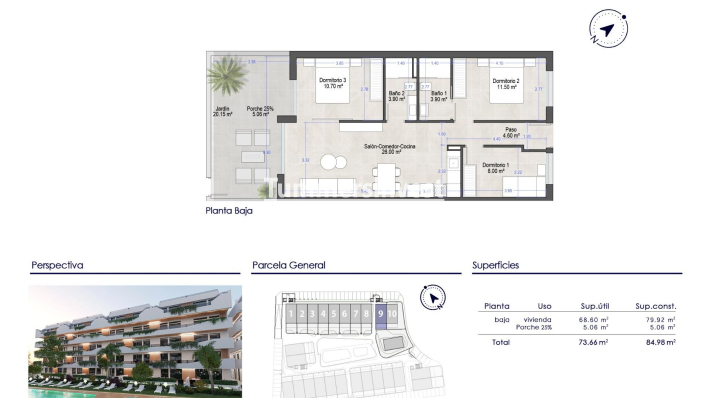 Nieuwbouw Woningen · Apartment · San Javier · Santiago De La Ribera