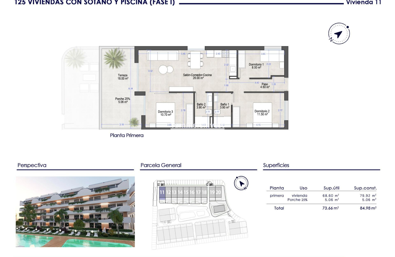 Nieuwbouw Woningen · Apartment · San Javier · Santiago De La Ribera