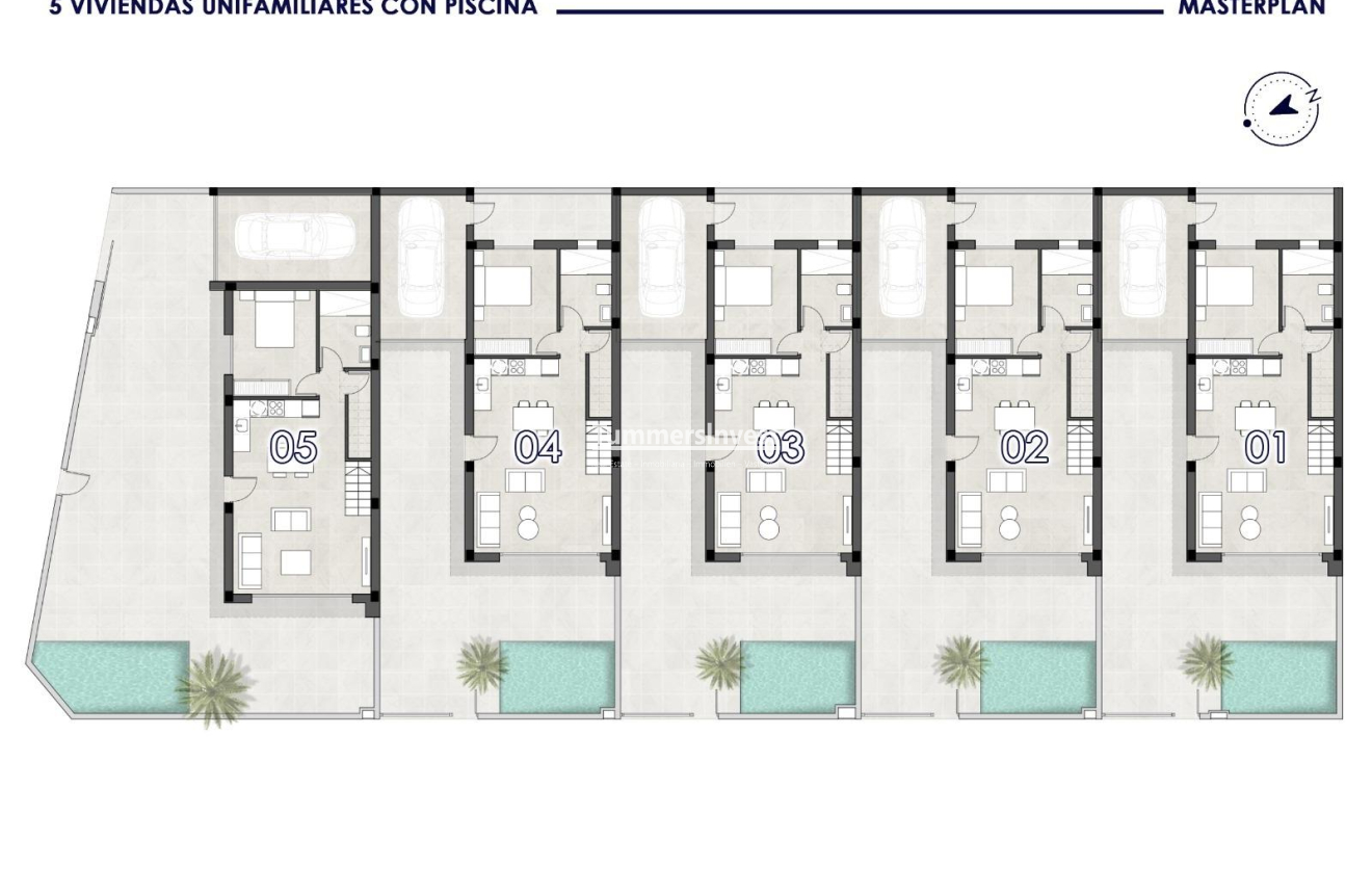 Nieuwbouw Woningen · Villa · San Pedro del Pinatar · Polideportivo