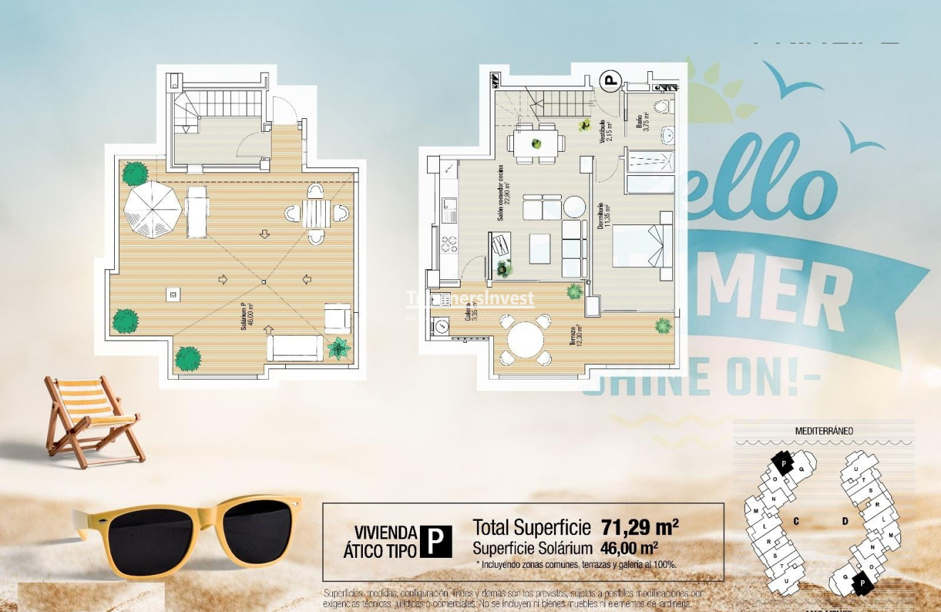Nieuwbouw Woningen · Penthouse · La Manga del Mar Menor · La Manga