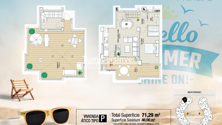 Nieuwbouw Woningen · Penthouse · La Manga del Mar Menor · La Manga
