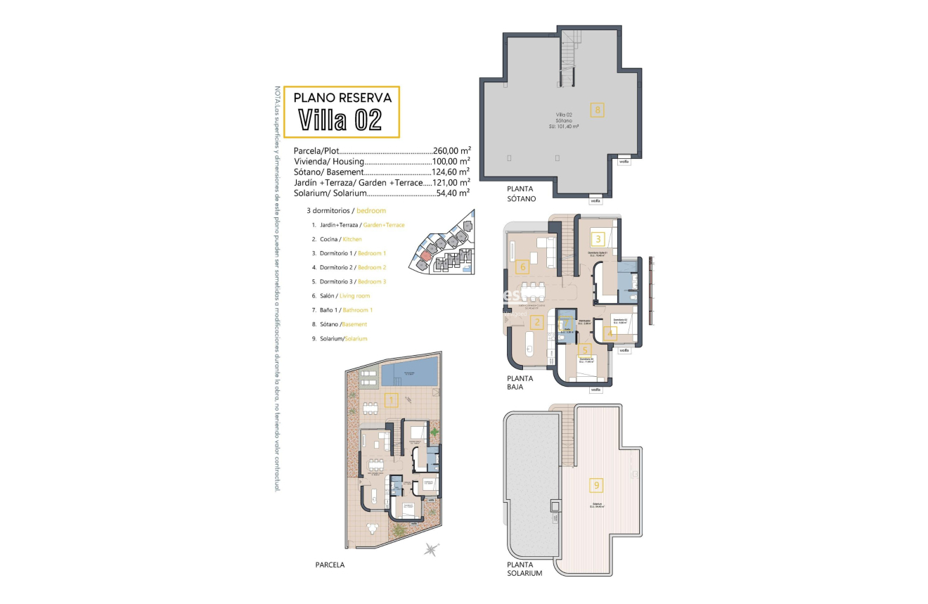 Obra nueva · Villa · Los Alcazares · Serena Golf