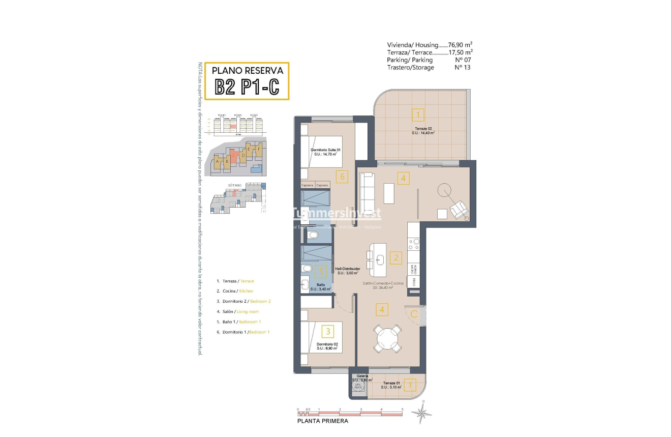 Nieuwbouw Woningen · Apartment · Los Alcazares · Serena Golf