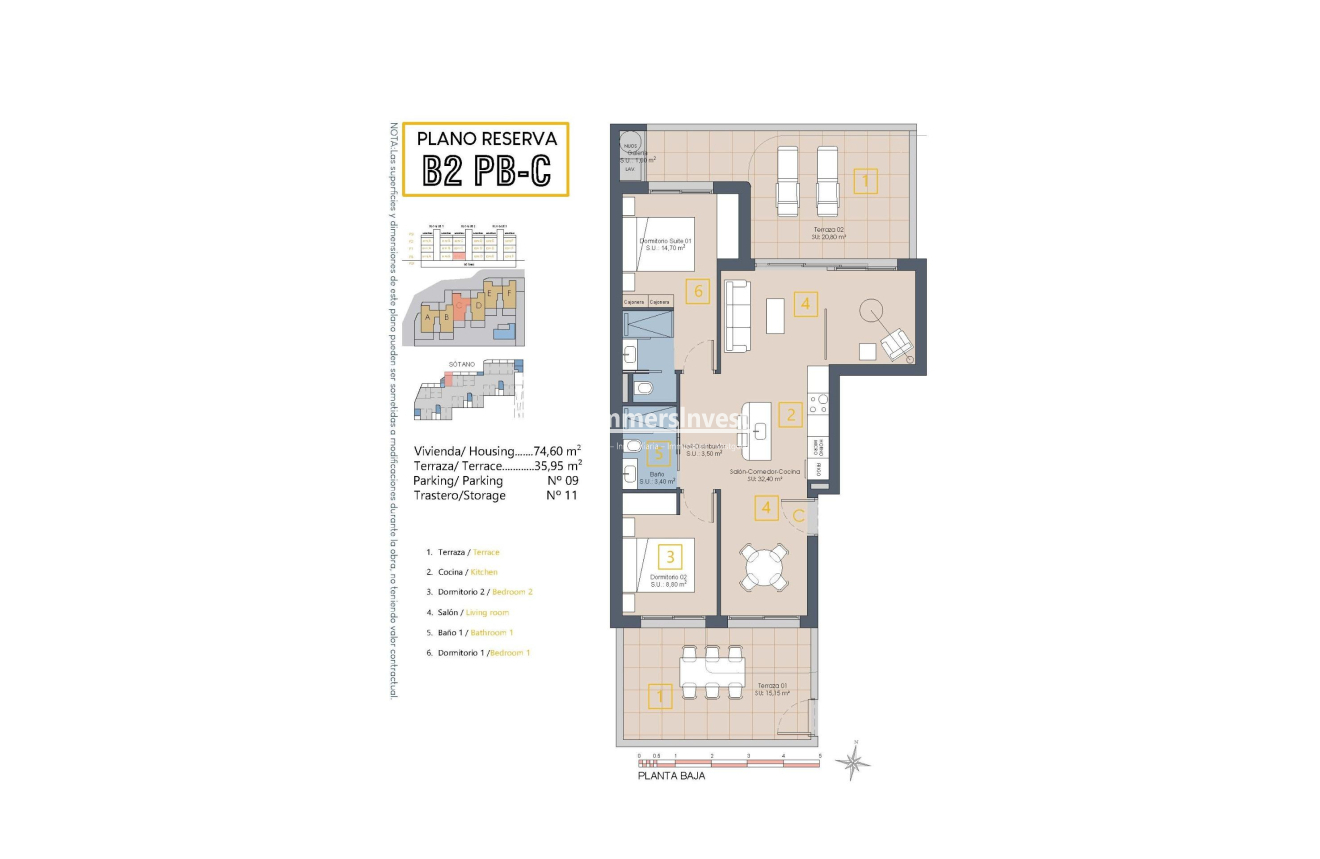 Nieuwbouw Woningen · Apartment · Los Alcazares · Serena Golf