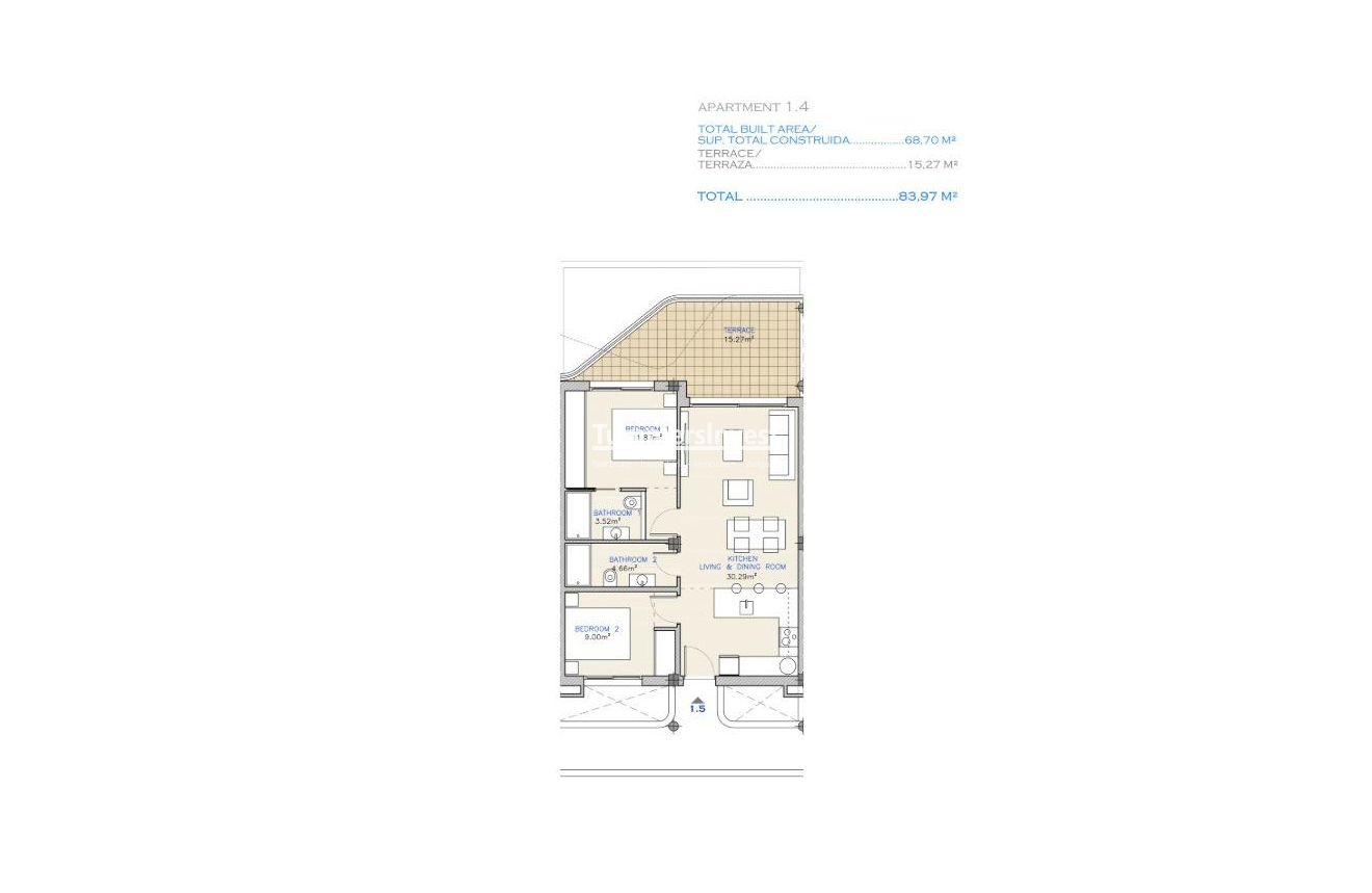 Nieuwbouw Woningen · Apartment · Los Alcazares · Serena Golf