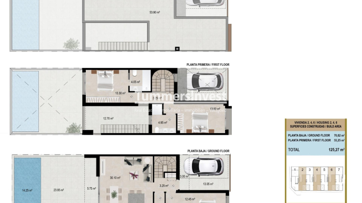 Nieuwbouw Woningen · Town House · San Javier · pueblo