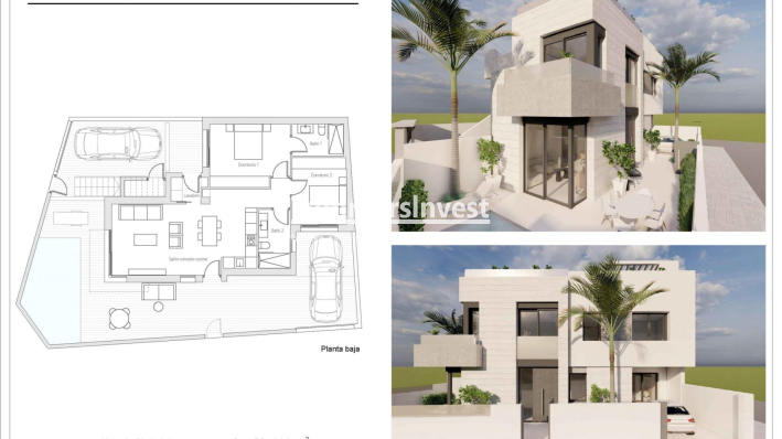 New Build · Bungalow · Pilar de la Horadada · pueblo