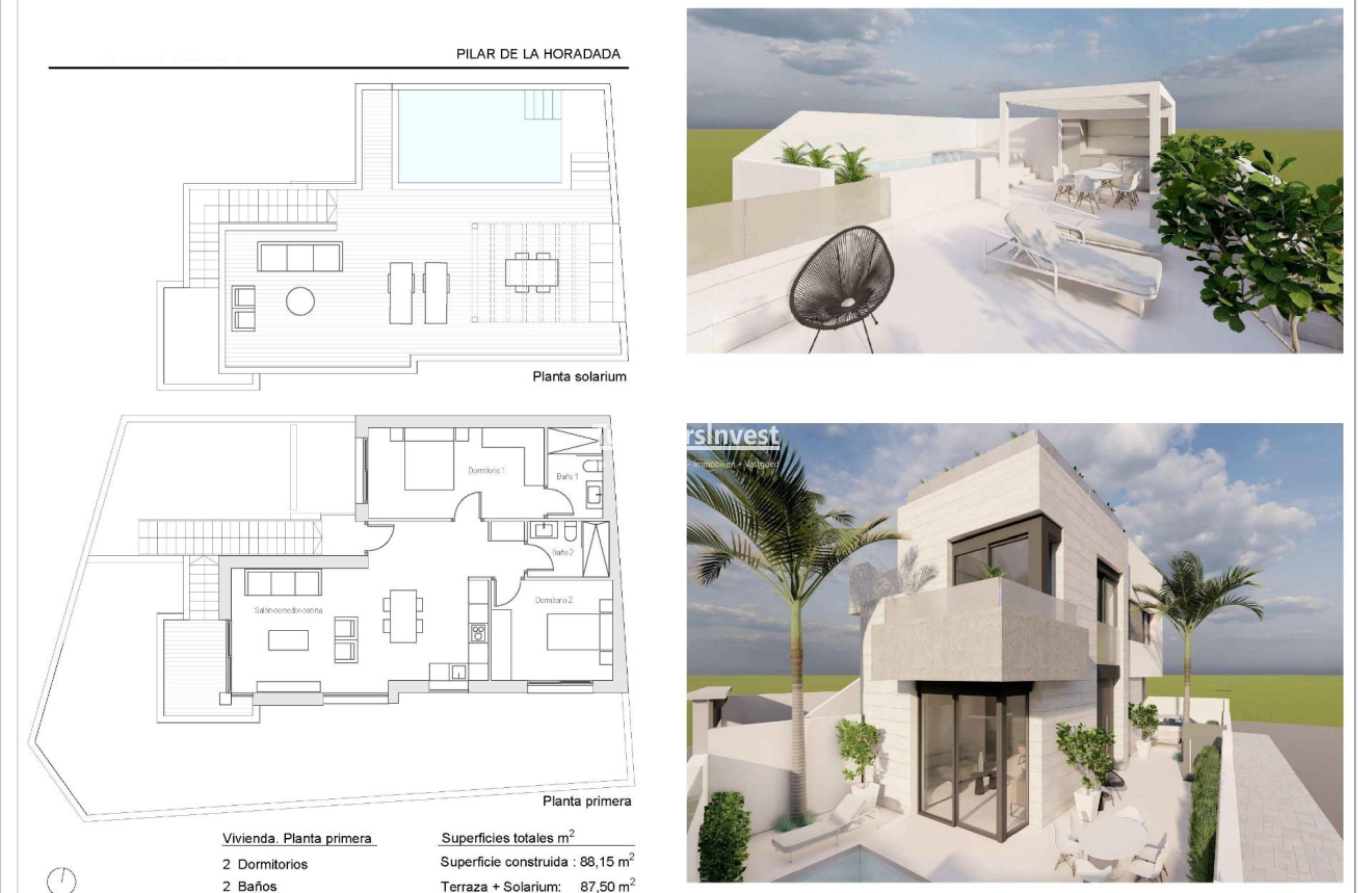 Nieuwbouw Woningen · Bungalow · Pilar de la Horadada · pueblo