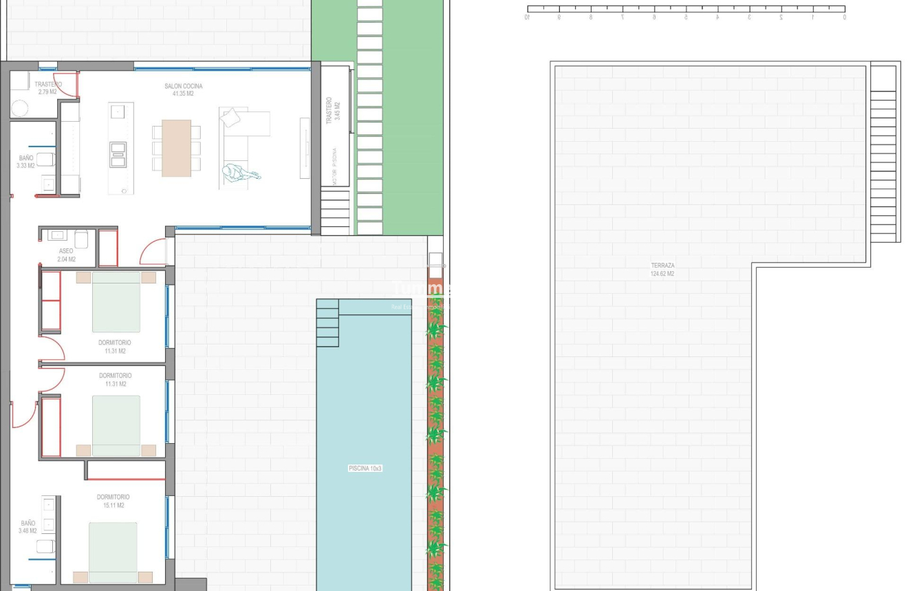 Obra nueva · Villa · Los Alcazares · Serena Golf