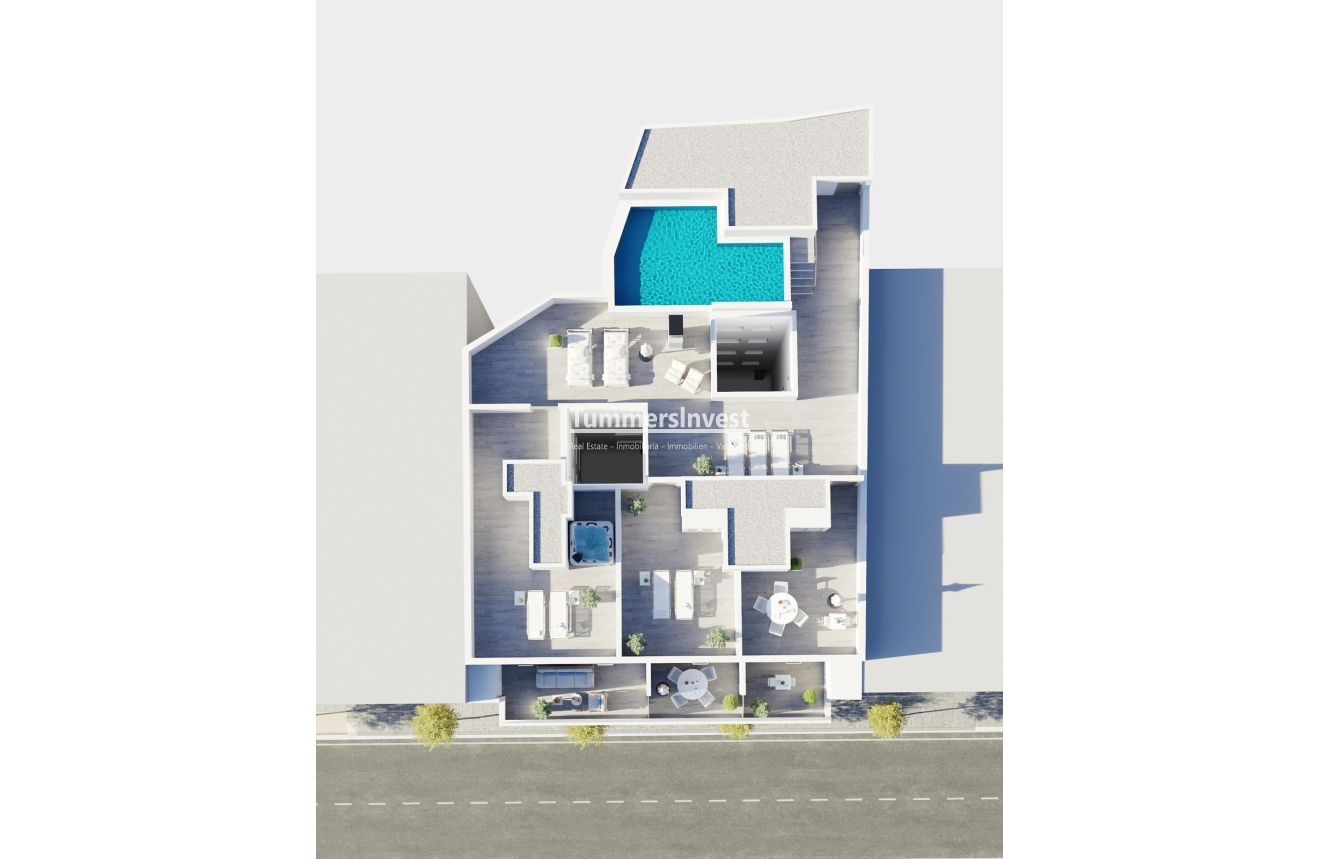 Nieuwbouw Woningen · Penthouse · Torrevieja · Centro