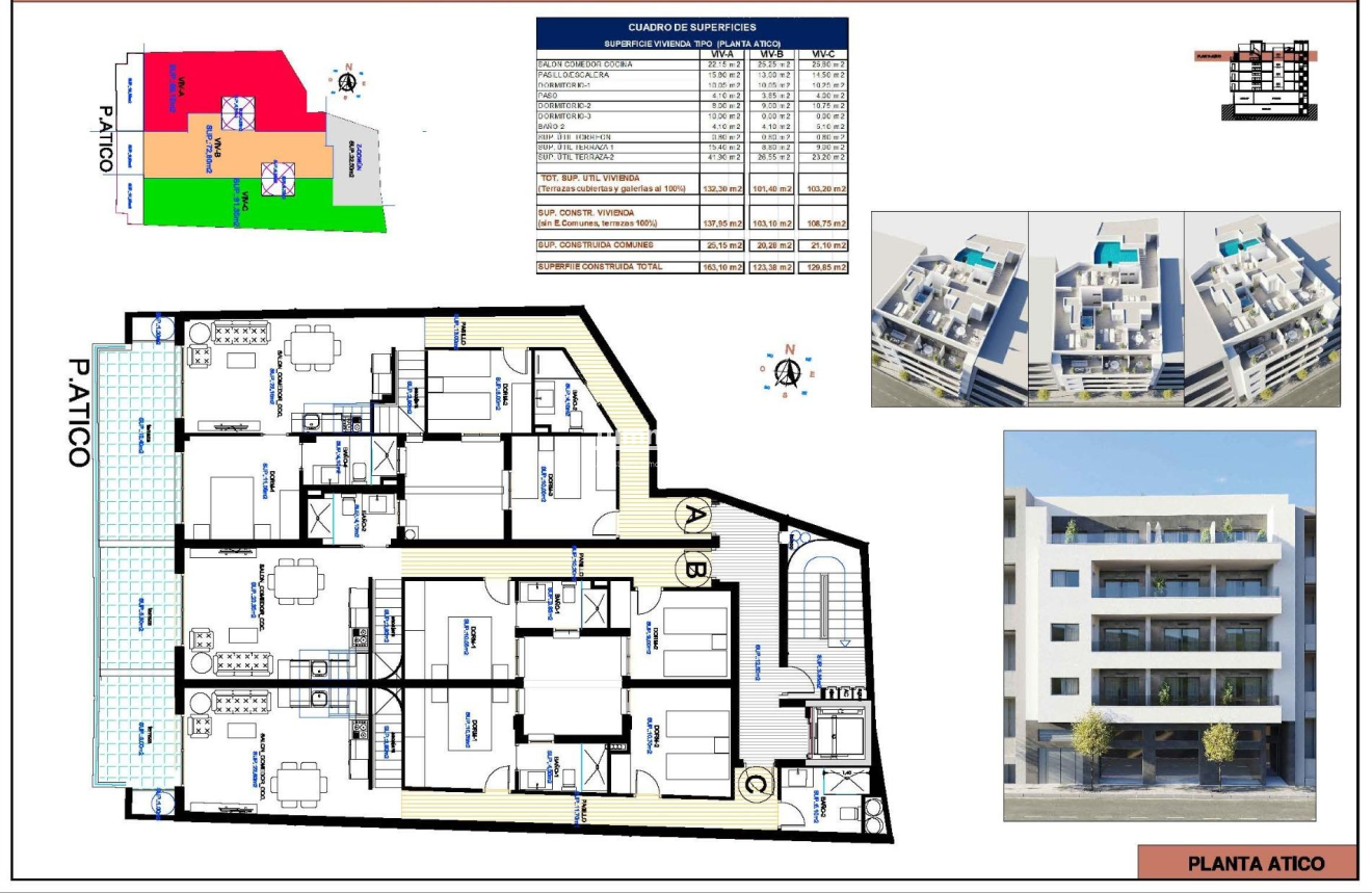 Nieuwbouw Woningen · Penthouse · Torrevieja · Centro