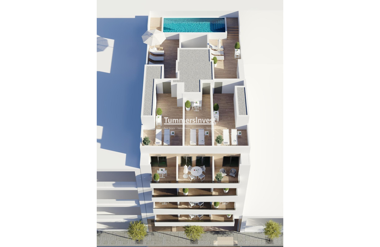 Nieuwbouw Woningen · Penthouse · Torrevieja · Centro