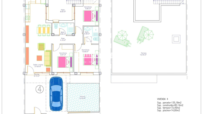 Nieuwbouw Woningen · Town House · Avileses
