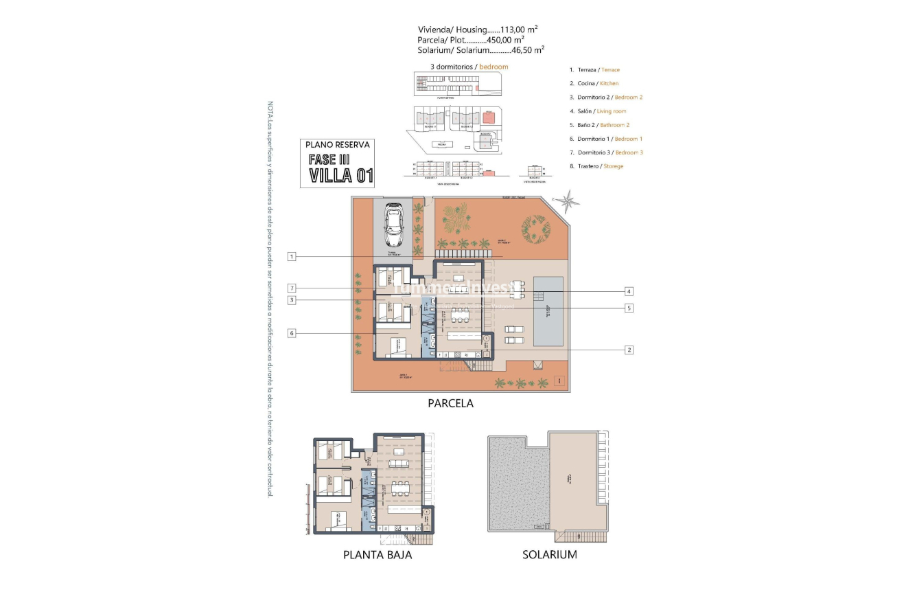 Obra nueva · Villa · Los Alcazares · La Serena Golf