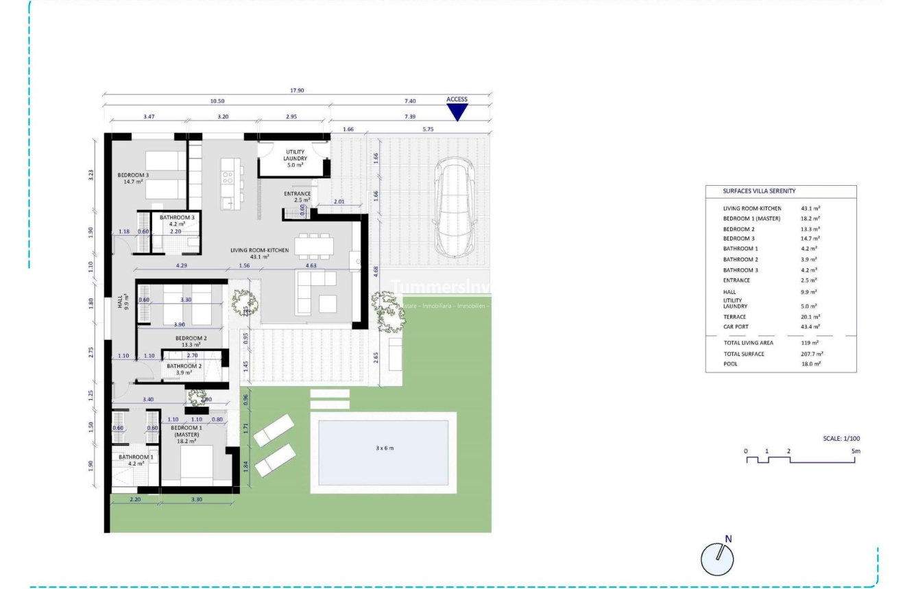 Neue Gebäude · Villa · Banos y Mendigo · Altaona Golf