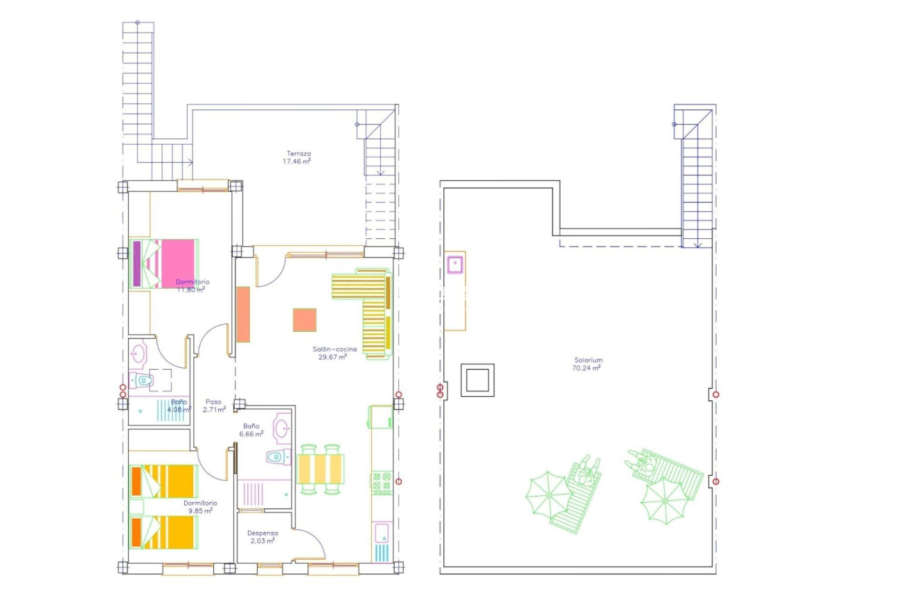 Neue Gebäude · Bungalow · San Javier · pueblo