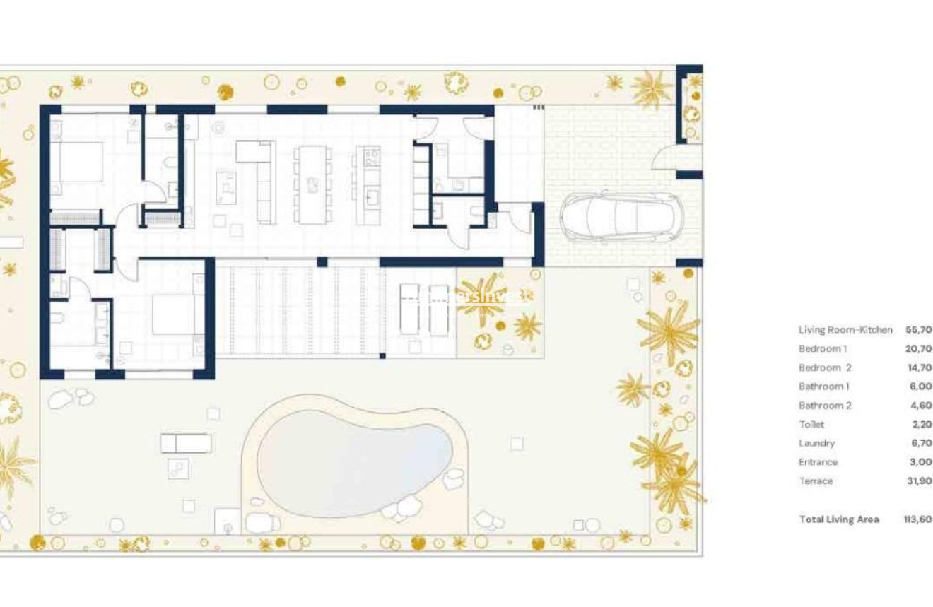 Neue Gebäude · Villa · Banos y Mendigo · Altaona Golf