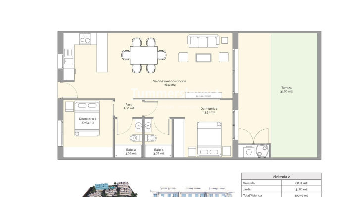 Nieuwbouw Woningen · Apartment · Finestrat · Puig Campana Golf