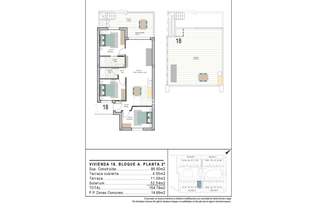 Nieuwbouw Woningen · Penthouse · Torre Pacheco · San Cayetano