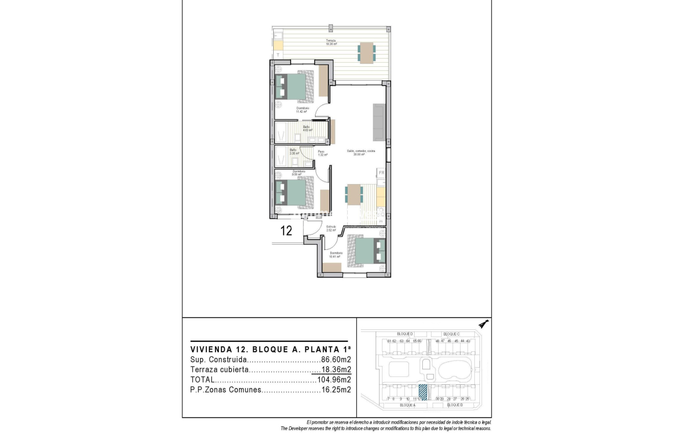 Nieuwbouw Woningen · Apartment · Torre Pacheco · San Cayetano