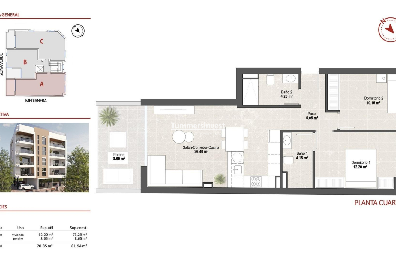 Nieuwbouw Woningen · Penthouse · San Pedro del Pinatar · Lo Pagan