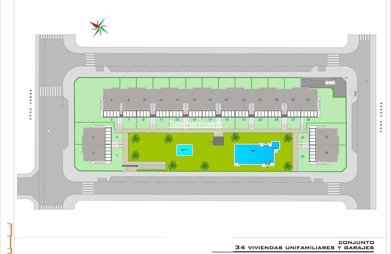 Nieuwbouw Woningen · Bungalow · Pilar de la Horadada · pueblo