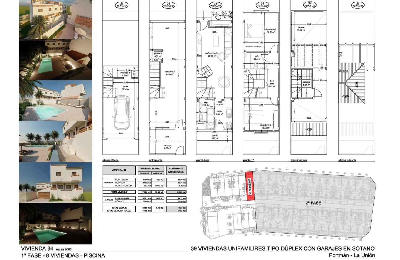 Nieuwbouw Woningen · Town House · La Union · centro