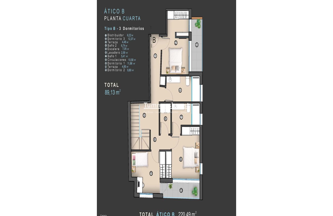 Nieuwbouw Woningen · Penthouse · Torrevieja · Centro