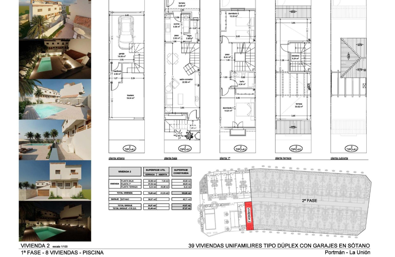 Nieuwbouw Woningen · Town House · La Union · centro