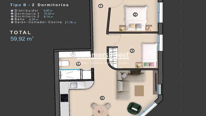 Nieuwbouw Woningen · Apartment · Torrevieja · Centro