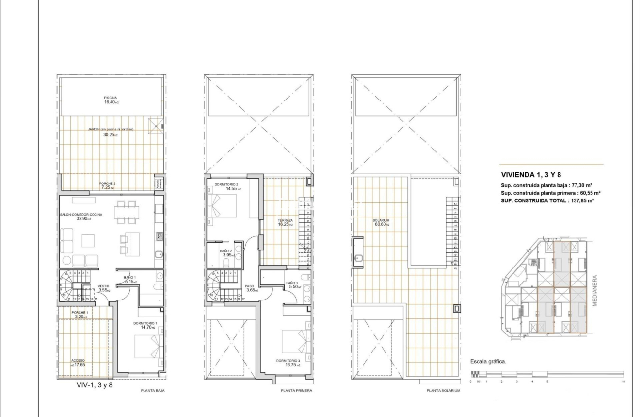 Nieuwbouw Woningen · Town House · San Javier · pueblo