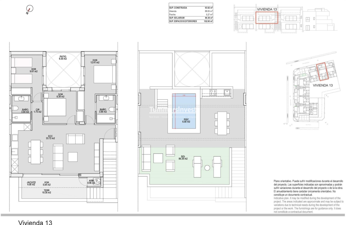 Nieuwbouw Woningen · Bungalow · Pilar de la Horadada · pueblo