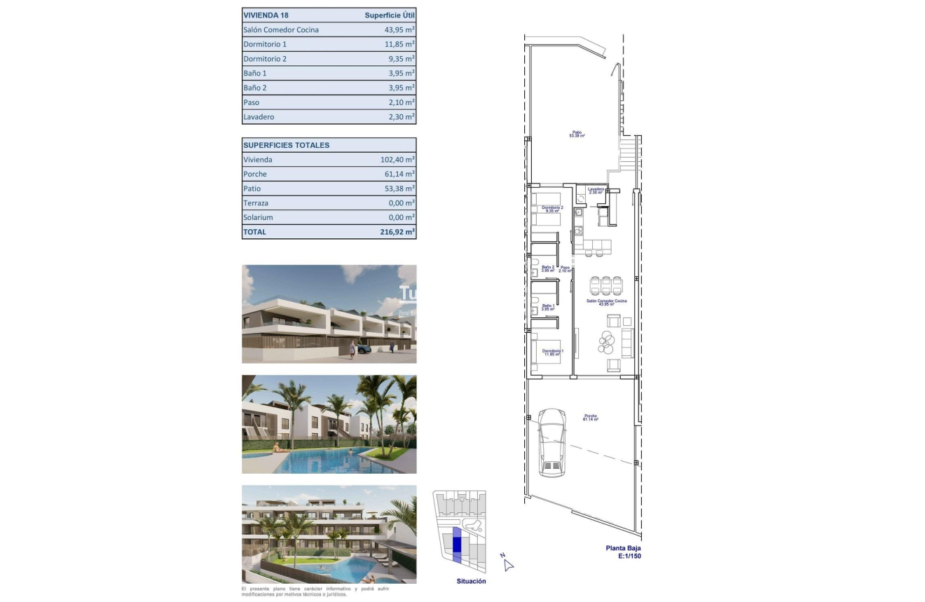 Nieuwbouw Woningen · Bungalow · Pilar de la Horadada · pueblo