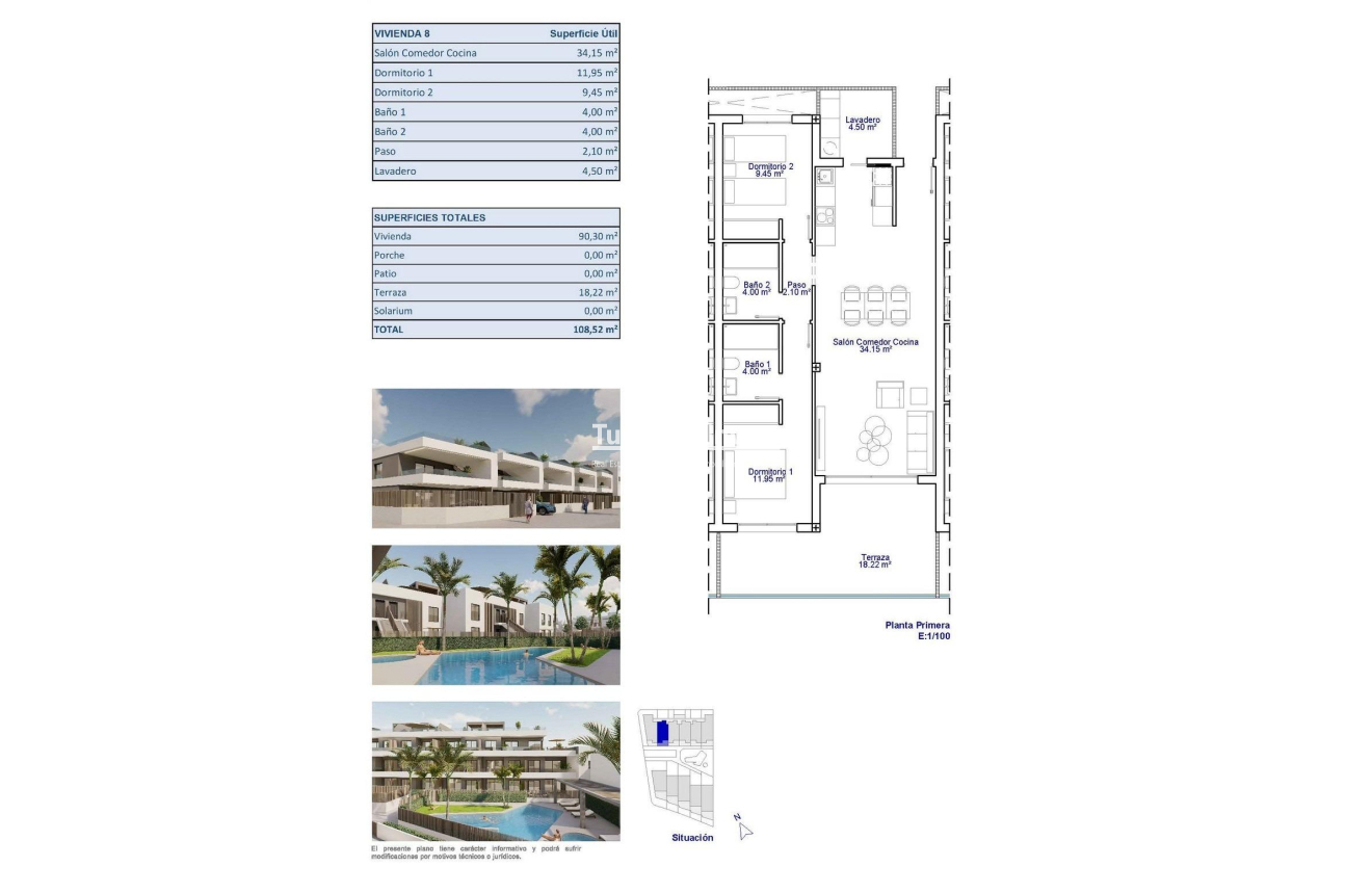 Nieuwbouw Woningen · Apartment · Pilar de la Horadada · pueblo